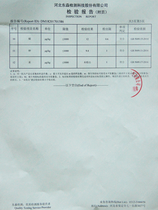 檢驗報告